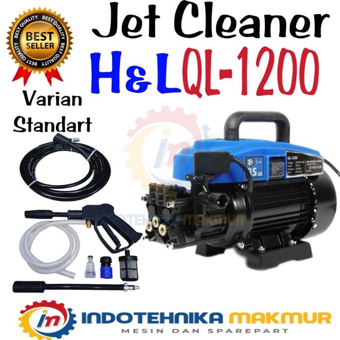 H&L QL 1200 Jet Cleaner Mesin Cuci Mobil Motor High Pressure QL-1200