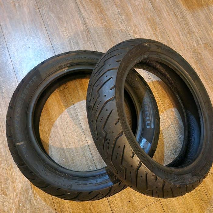 Ban Pirelli Angel Scooter Vespa Ring 10 Copotan bekas Sepasang/Paket Depan belakang