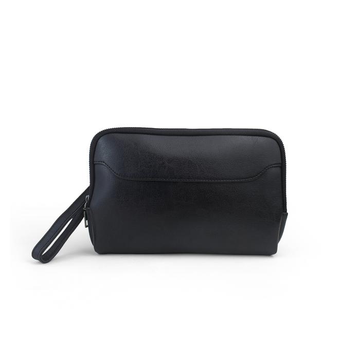 Hazetc Clutch Bag - Tas Tangan Kulit Pria Handbag Raven - Hitam