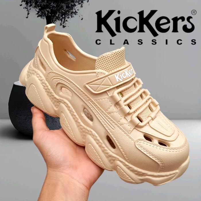 Kickers Sandal Sepatu Olahraga Luar Ruangan Pria Untuk Berkendara Memancing Dan Sandal Pantai Anti S