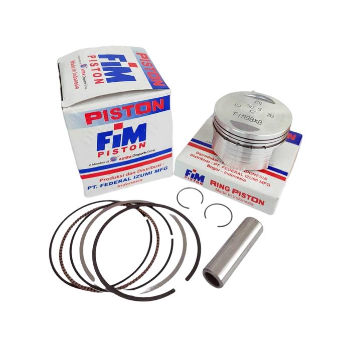 Piston Kit FIM oversize 75 Honda Genio, All new beat , Beat LED Motorcycle