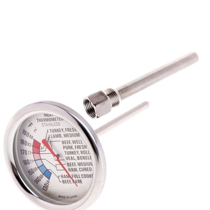 Stainless Steel Thermowell 1/2" NPT Threads 130mm Long For