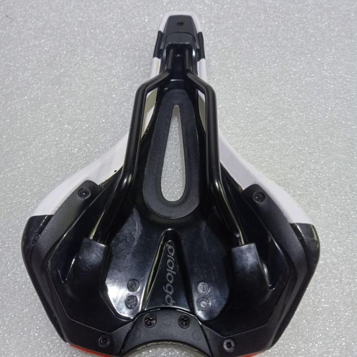Sadel Sepeda Prologo Kappa Space White Black Rail T2.0 Size 270 x 147 mm TAD179
