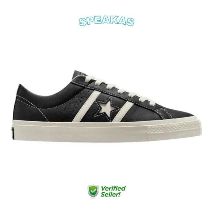 A08501C Converse One Star Academy Leather Black White Original BNIB
