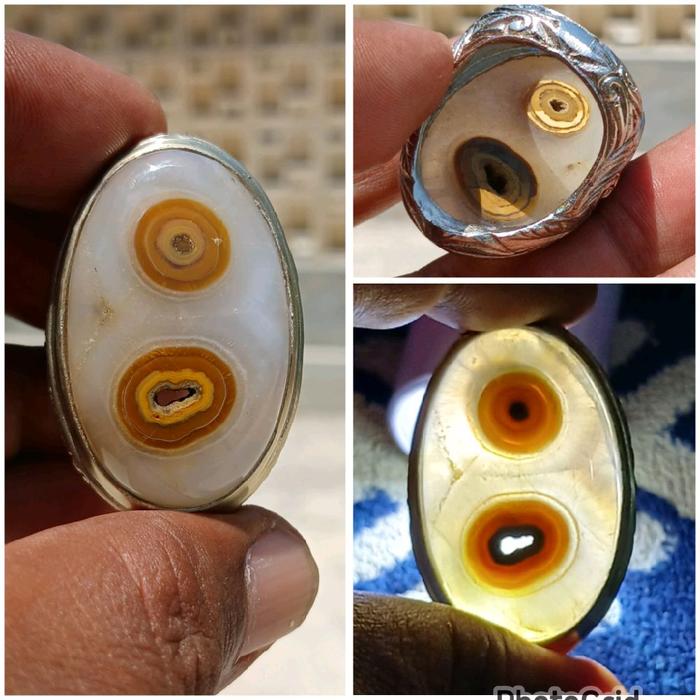 Batu akik combong pengasihan