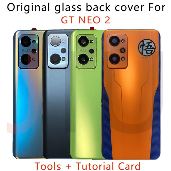 6.62" Original Back Glass Cover For Realme GT Neo 2 neo2 RMX33