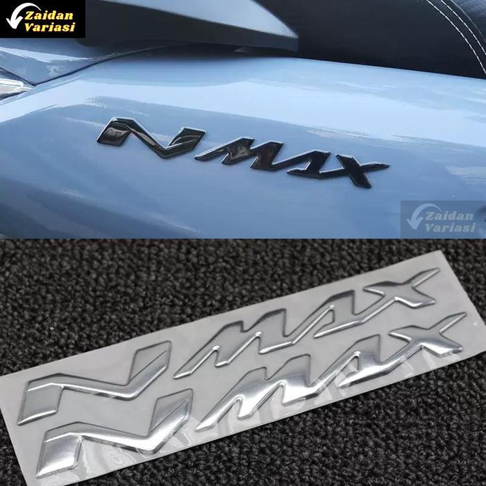 Emblem Nmax Timbul - Stiker Sticker Nmax New Old Logo 2022 2023 Full Body Polos Simple Jepang 155 Si