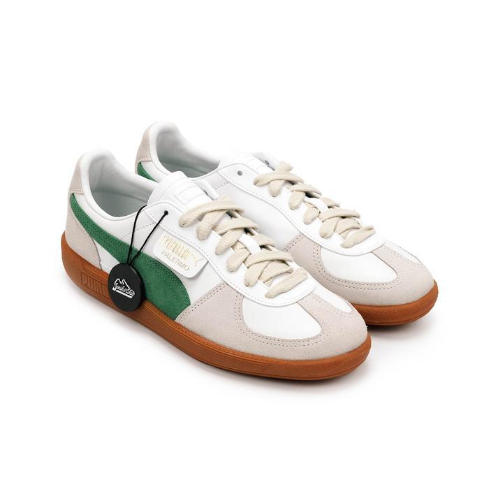 Puma Palermo White Archive Green Gum (100% Authentic)