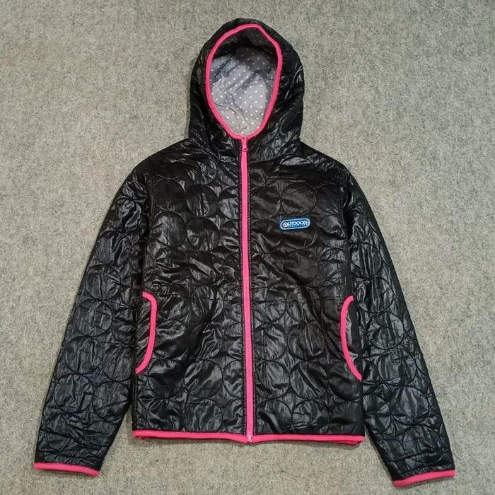 Jaket bolak balik pria OUTDOOR size M second