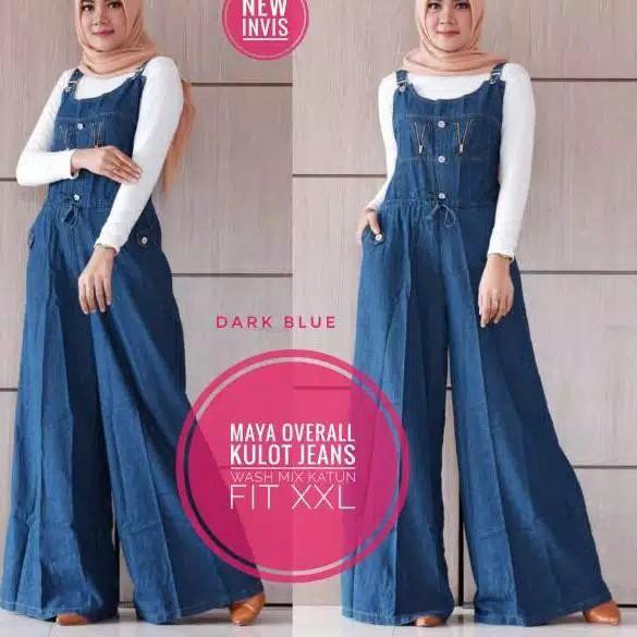 PROMO!! \NEW/ ((3 WARNA)) OVERALL JUMBO!!! MAYA OVERALL MODEL KEKINIAN MATT STOK TERBATAS!!