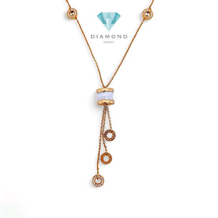 B.zero Diamond Necklace 18K / Kalung Berlian B.zero 18K / Diamond Jewelry 126KBD130000AB