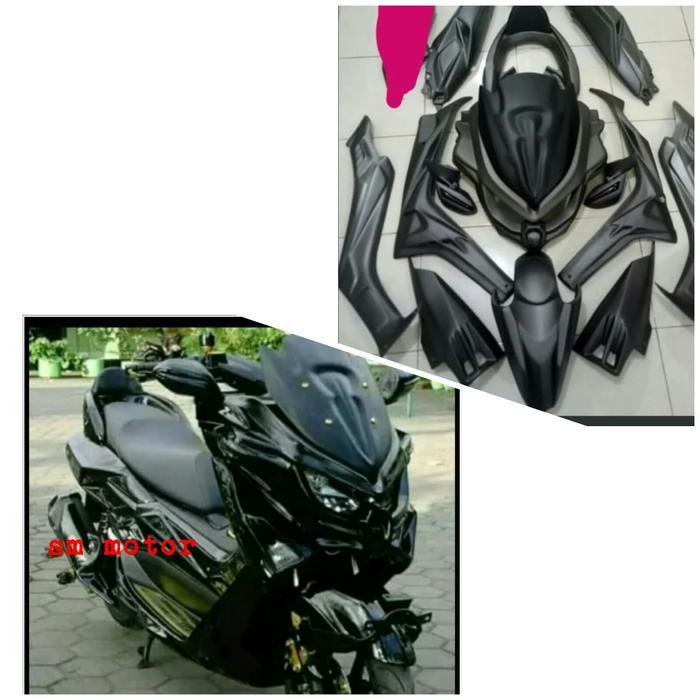 Sepaket full modif nmax predator lengkap dengan jok CUSTOM mb tech L1