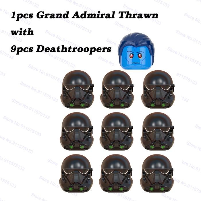 Grand Admiral Thrawn with Death Troopers Assemble Building Blocks