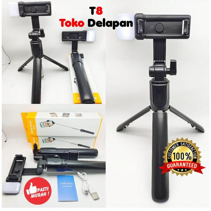 TRIPOD 2.1 METER HANDPHONE / HP / RINGLIGHT TRIPOT KAKI STABILIZER