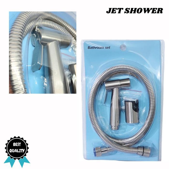 Jet Shower Kloset Toilet Closet Wasser WC Semprotan Duduk Kamar Mandi