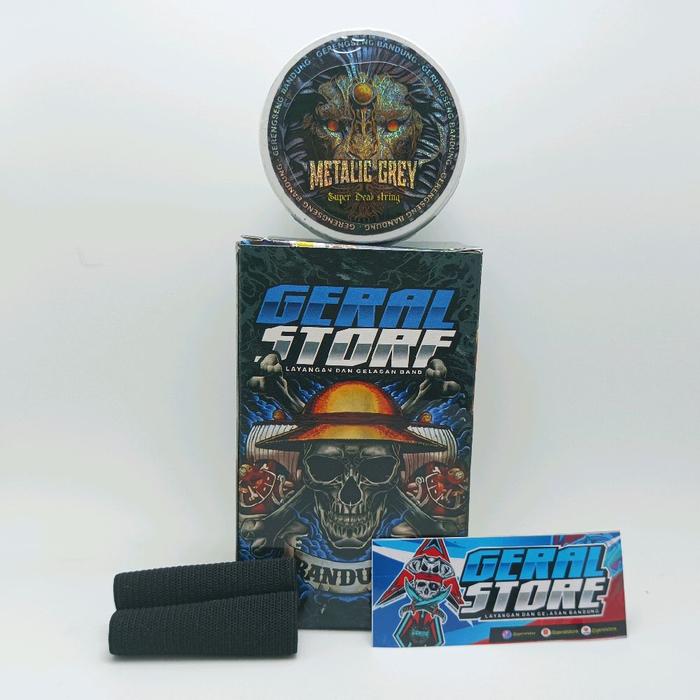 GELASAN METALIC GREY MATOT 0.22 ORIGINAL GERAL STORE BANDUNG SPECIAL
