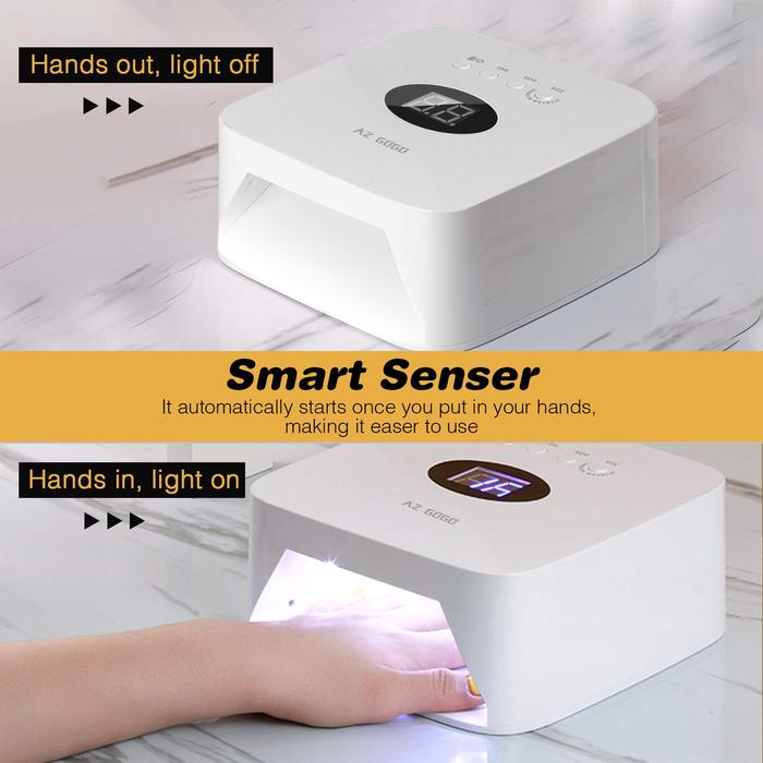 Intelligent Electric Nail Art Lamp 54W Storage Nail S50 Induction