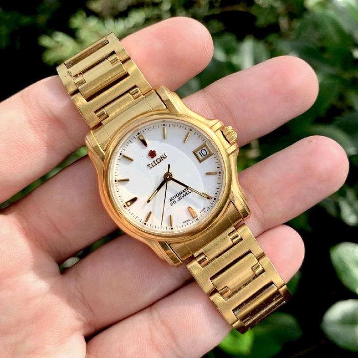 COLLECTOR ITEM ! jam tangan titoni automatic ref. 83974 original watch vintage jadul antik lawas rar
