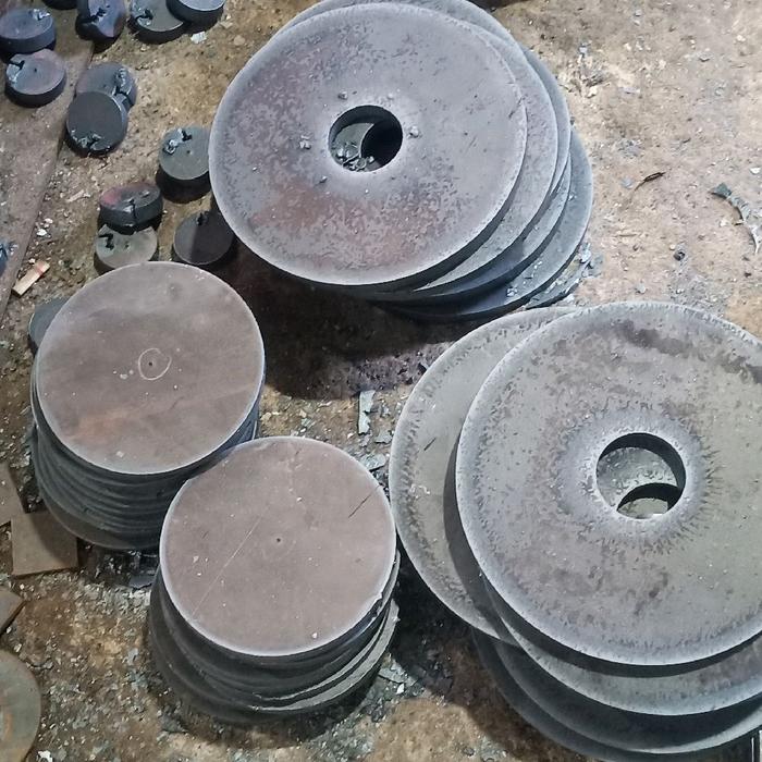 Besi plat custom bulat sesuai ukuran