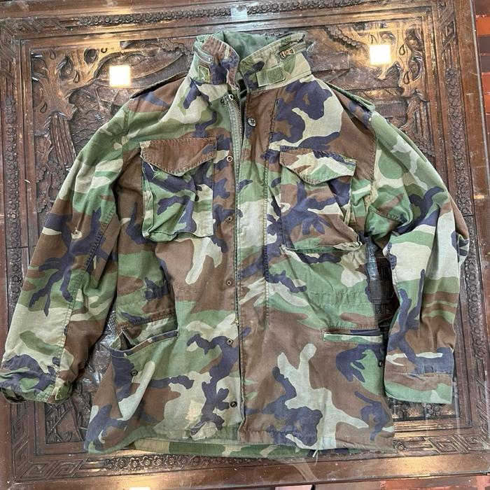 Jaket M65 Woodland Size S Reguler Pria