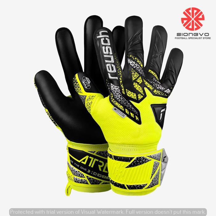 SARUNG TANGAN KIPER - REUSCH ATTRAKT SILVER GK GLOVE 55752025 *