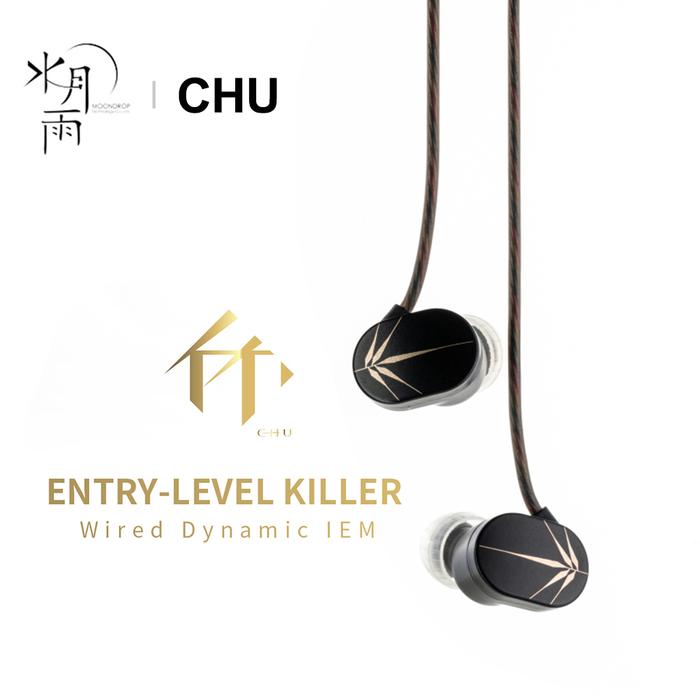 MoonDrop CHU 10mm Dynamic In-Ear Earphone Earbuds High-Performance