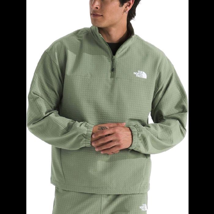 43. (Preloved Like New) THE NORTH FACE Half Zipper Long Sleeve T-SHIRT Authentic