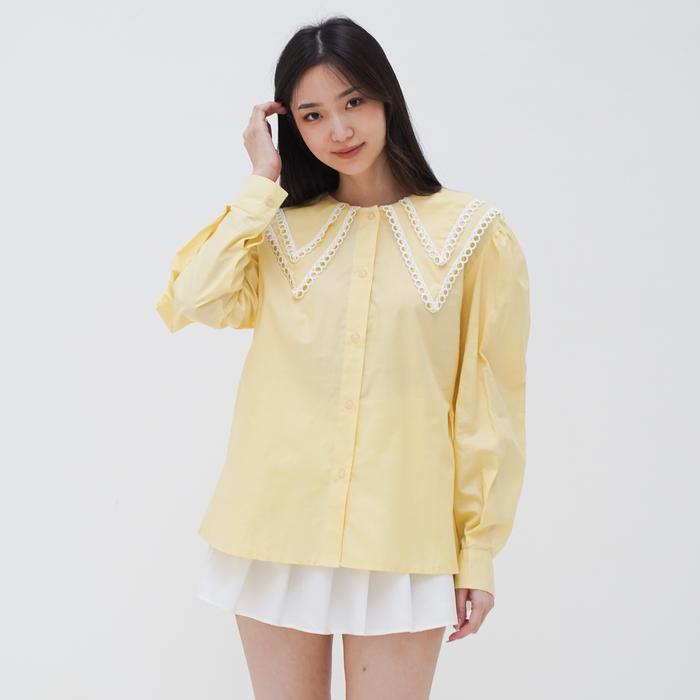 Osio Fashion Blouse Atasan Kemeja Wanita Kamiya Outfit Cewek