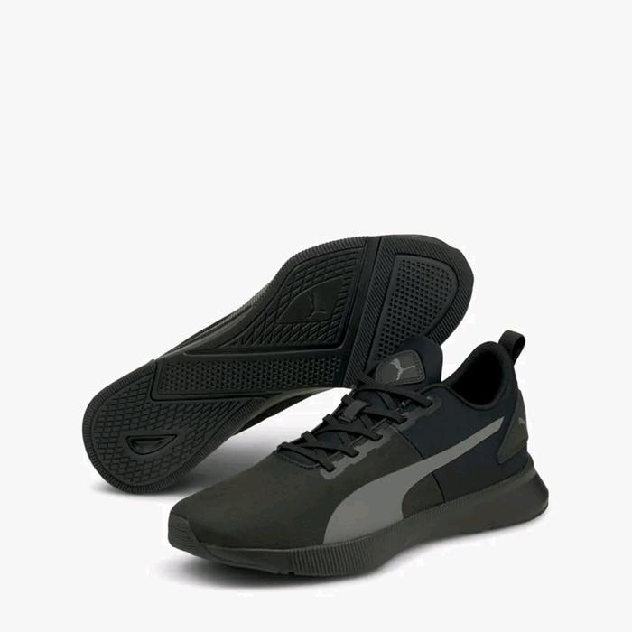 Sepatu Puma Flyer Runner Mesh Men's Running Shoes - Black 100% Original PMA195343-02     Pria