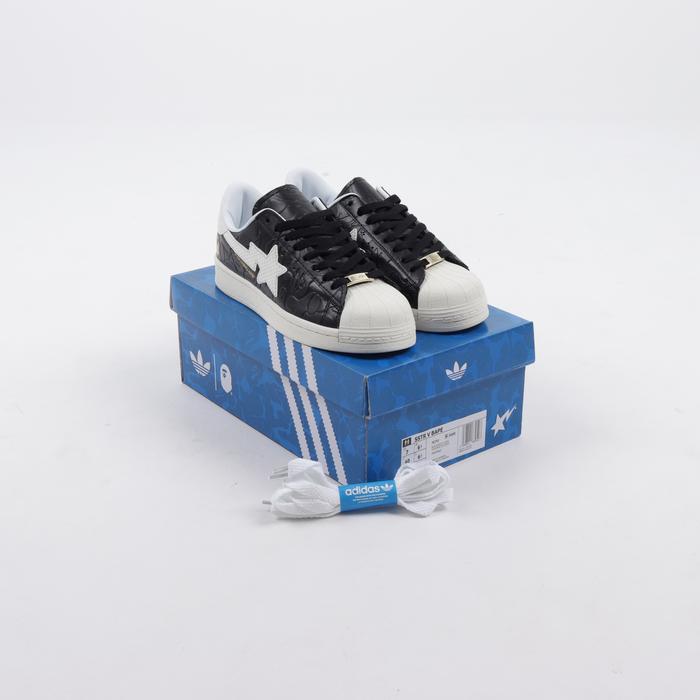 Sepatu Adidas Superstar Atmos X Bape 25th Anniversary