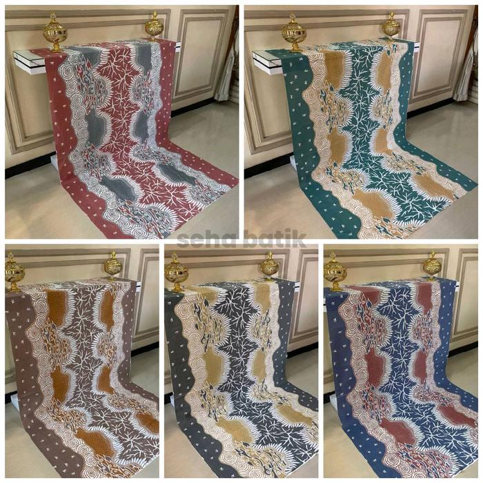 KAIN BATIK / BAHAN KAIN / KAIN 2 METER / MOTIF GN M / TETERON RAYON