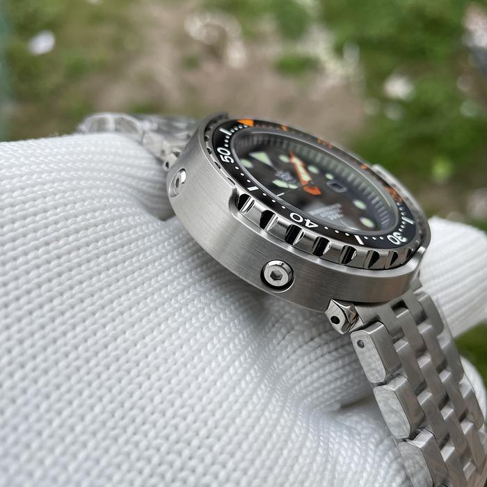 New Tuna Can Classic Watch For Men STEELDIVE SD1975C Super Luminous Ceramic Bezel 300M Waterproof NH