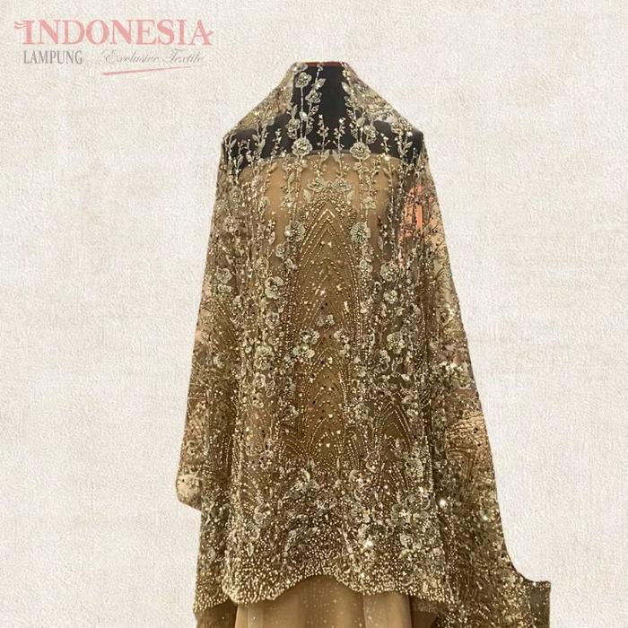 KAIN TULLE GOLDEN FLORA PREMIUM