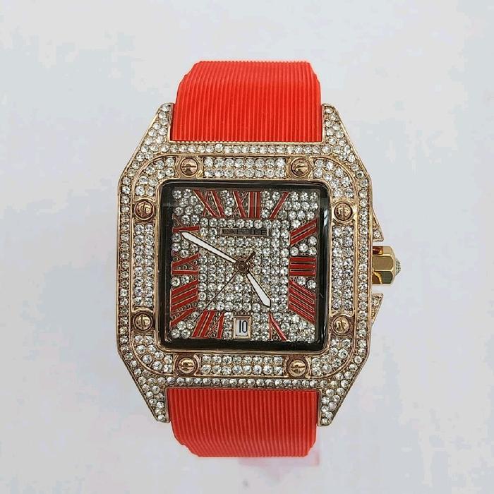 Jam tangan Cartier Full Diamond Mewah dan Elegan/CartierARLOJI