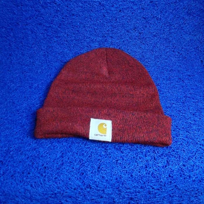 beanie hat kupluk carhartt marun