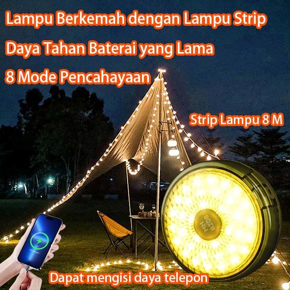 Penting Untuk Berkemah Bisa Digantung Lampu Tenda Camping Dapat Diisi Ulang Dan Tahan Air Lampu Tend