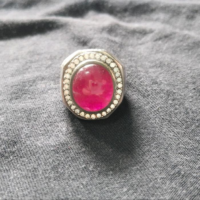 ruby burma ring perak lawass
