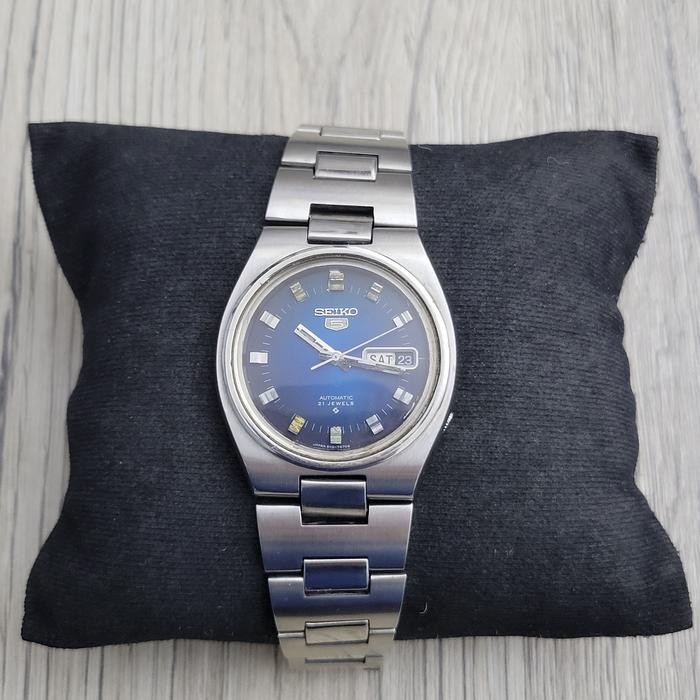 Jam Tangan Pria Seiko 5 6119-7460 Blue Dial