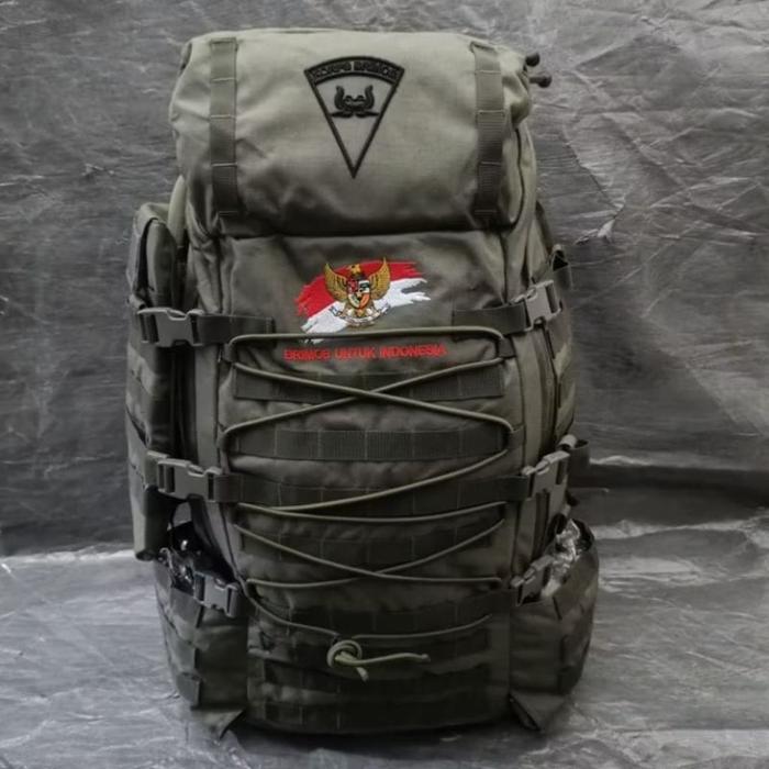 (SALE) TAS RANSEL JFORCE BKO BRIMOB HIJAU JATAH BRIMOB POLRI/ RANSEL OUTDOOR
