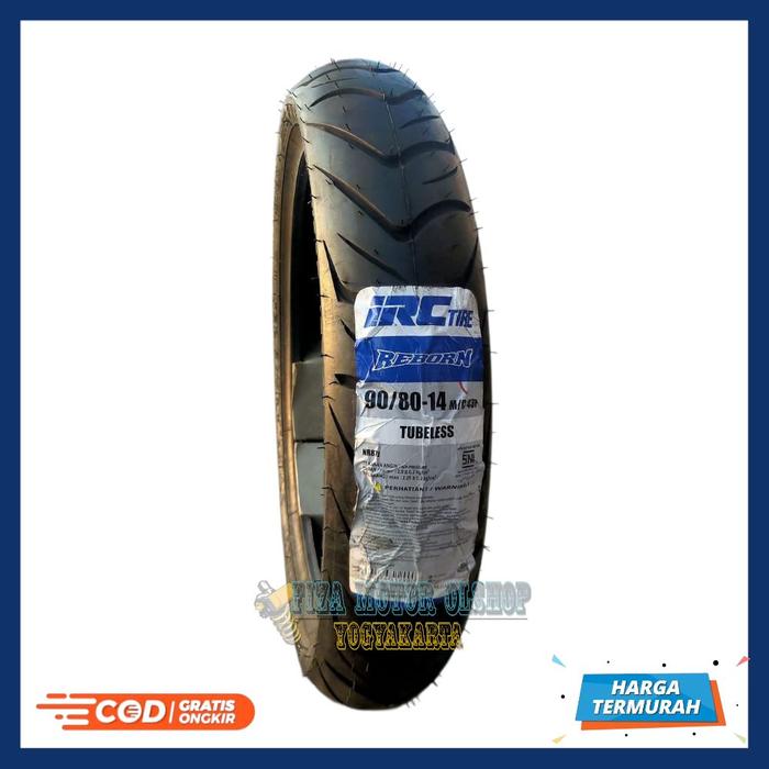 (BARU) BAN IRC 90/80-14 TUBELESS NR87 BAN TUBELESS MATIC 90/80 RING 14