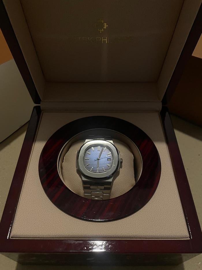 Patek Philippe Nautilus 5711 Pria Jam Tangan Mekanik Otomatis Baja Tahan Karat 40mm
