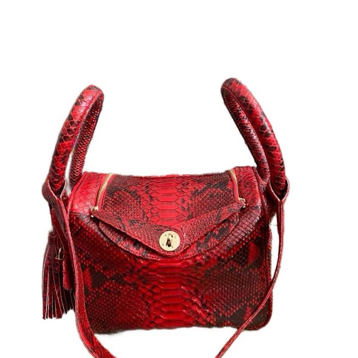 CAPRI BAG -Model Lindy - Kulit Phyton
