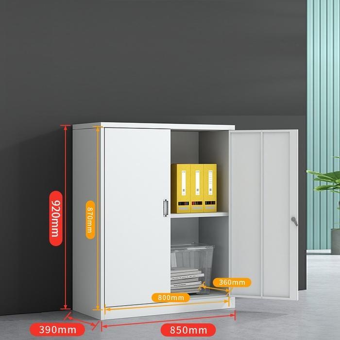 HIGHLINE Lemari Arsip Filling Kabinet Pintu Buka Tutup Kaca