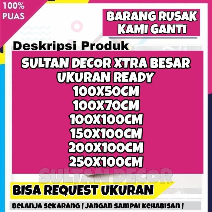 TERLARIS LUKISAN POSTER CETAK KABAH MEKAH VERTIKAL CODE 21-30 XTRA BESAR 70X100CM 100X150CM 100X200C