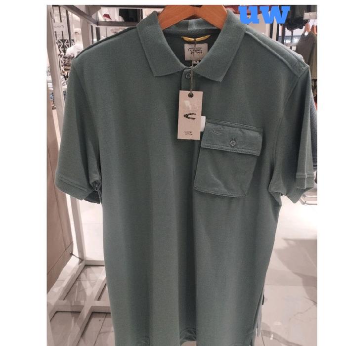 KAOS POLO SHIRT CAMEL ACTIVE BAHAN KATUN 100%. ORIGINAL