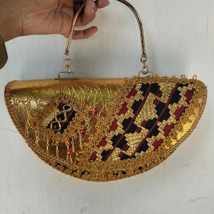 bisa cod tas tapis model semangka khas lampung