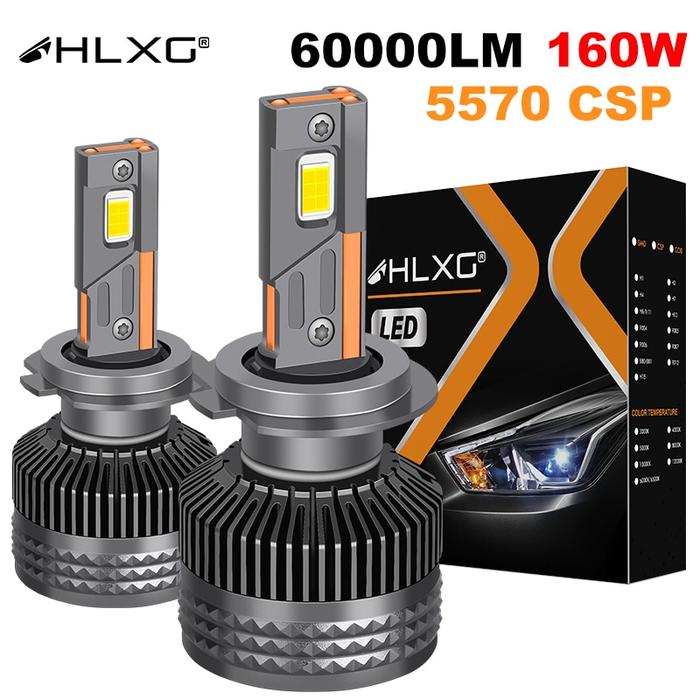 60000LM H7 LED Canbus Car Headlight Super HB4 H11 H4 H1 9012 HB3 9005