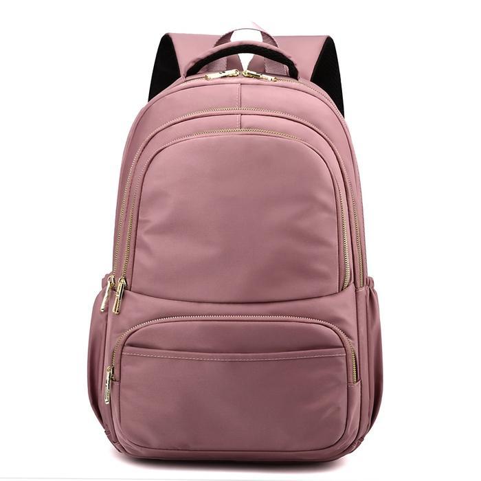 TAS RANSEL WANITA - BOBO 9106-6 tas besar anti air Pink