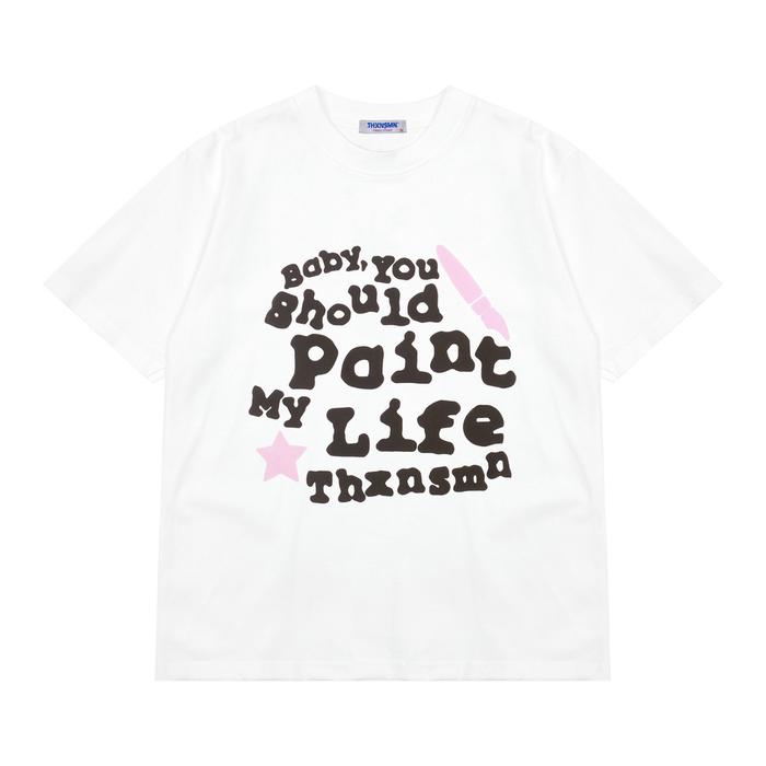 [HOT] Tshirt Typo Keana White - T-shirt 100% Japan Cotton Aloe 200 gsm Thanksinsomnia