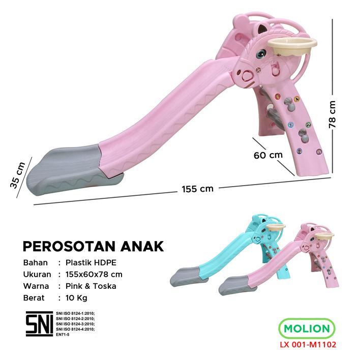 Lariss Maniss Speeds Prosotan Anak Perosotan Seesaw Anak Playground Bermain Seru Edukatif Perosotan 